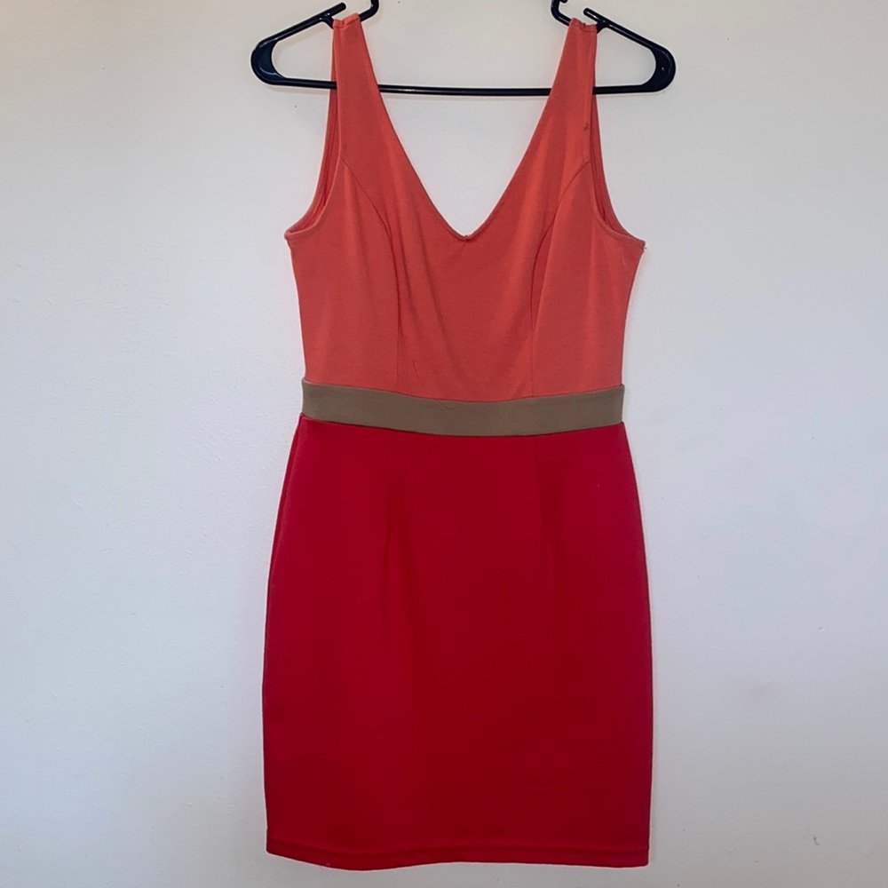 Forever 21 block colored mini dress